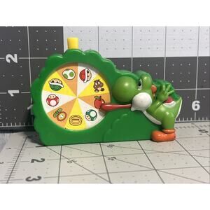2018 McDonalds Nintendo Super Mario Bros #6 Yoshi Bingo Game Happy Meal Toy